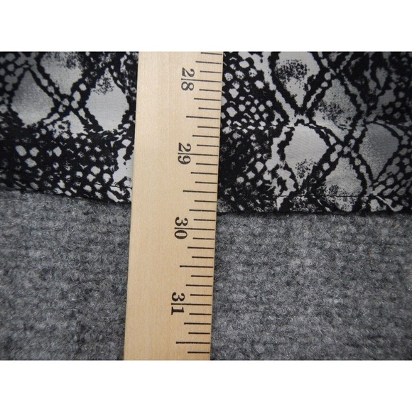 George Button Up Shirt Plus Size 2X Black White Argyle Diamond Pattern Collared - Picture 8 of 8